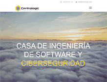 Tablet Screenshot of centrologic.com